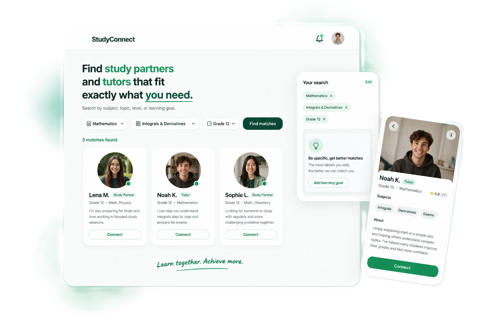 StudyConnect platform preview
